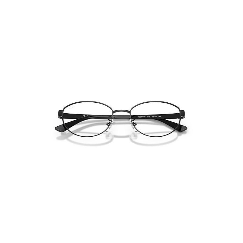 Ray-Ban Rb3774d Optics Eyeglasses Black Frame Clear Lenses Polarized by RAY-BAN