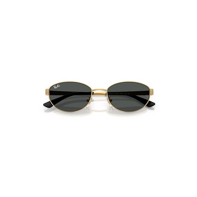 Ray-Ban Rb3774d Sunglasses Arista Gold Frame Grey Lenses by RAY-BAN