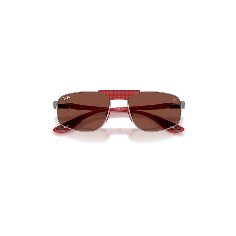 Ray-Ban Rb3776m Scuderia Ferrari Collection Sunglasses Red Frame Red Lenses by RAY-BAN
