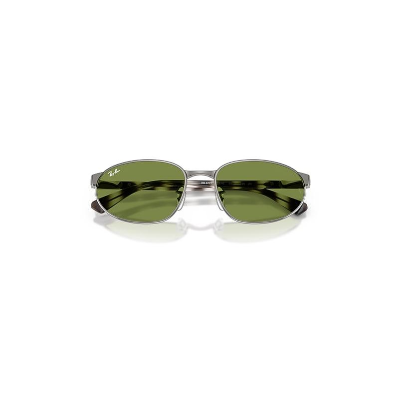 Ray-Ban Rb3777 Sunglasses Havana Grey Frame Green Lenses by RAY-BAN