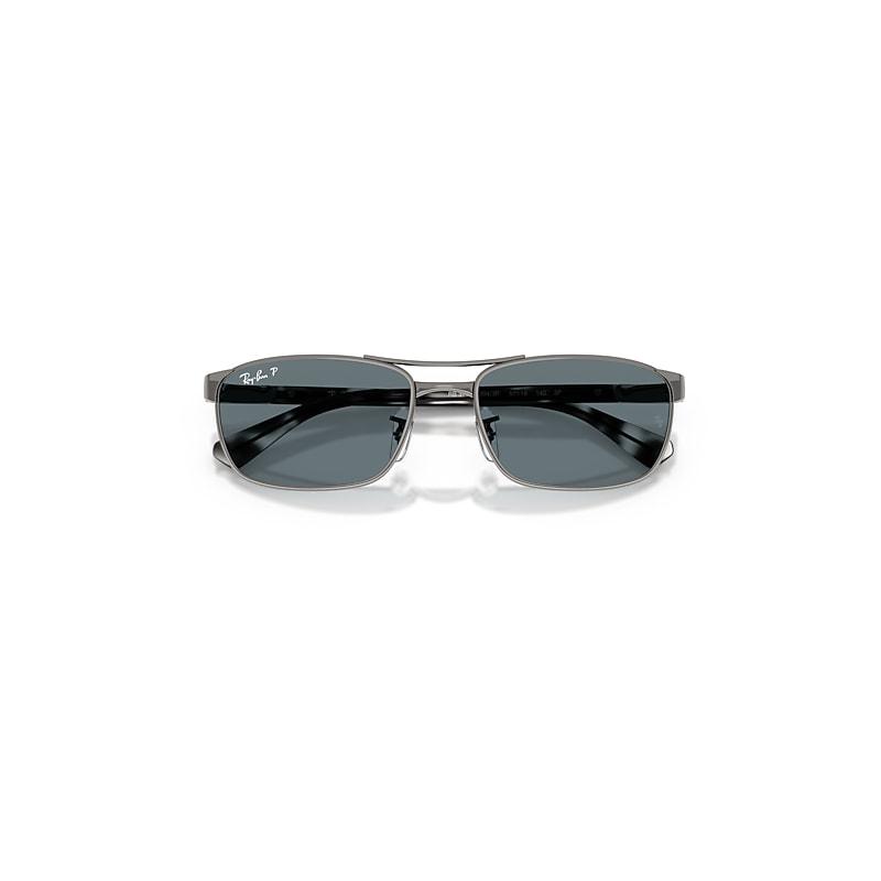 Ray-Ban Rb3778 Sunglasses Havana Grey Frame Blue Lenses Polarized by RAY-BAN