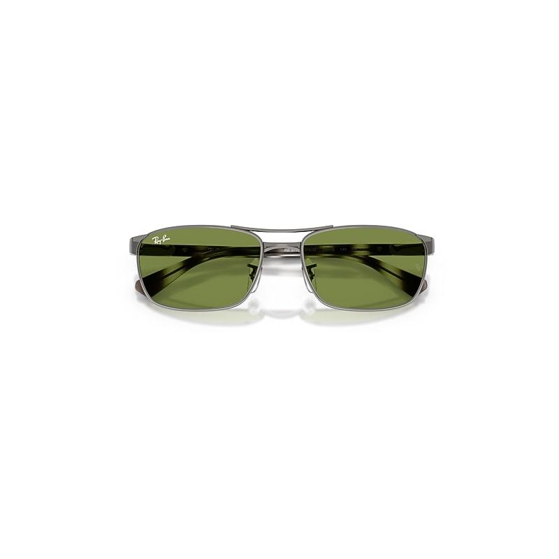 Ray-Ban Rb3778 Sunglasses Havana Grey Frame Green Lenses by RAY-BAN