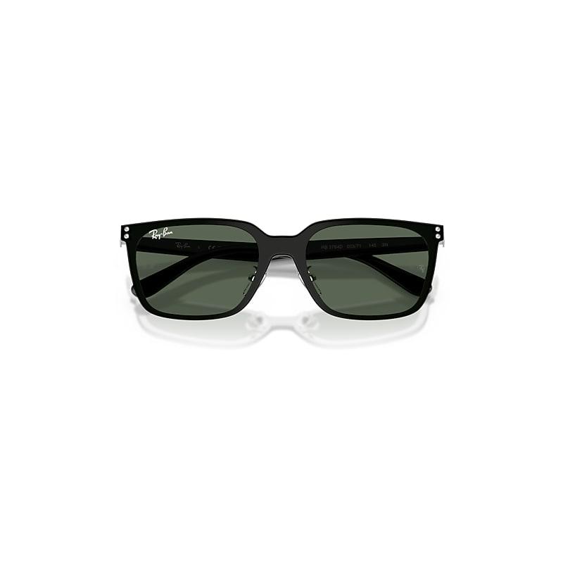 Ray-Ban Rb3784d Sunglasses Silver Frame Green Lenses by RAY-BAN