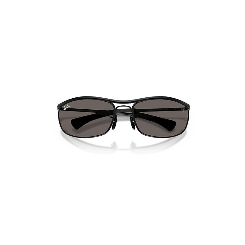 Ray-Ban Rb3819m Scuderia Ferrari Collection Sunglasses Black Frame Grey Lenses by RAY-BAN