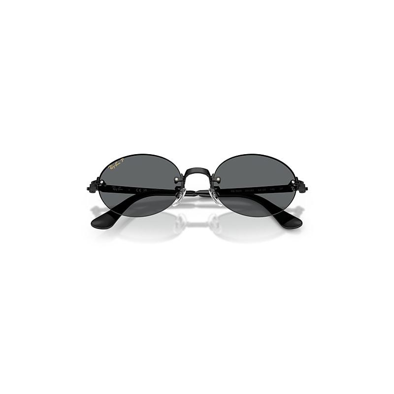 Ray-Ban Rb3929 By A$ap Rocky Sunglasses Black Frame Grey Lenses Polarized by RAY-BAN