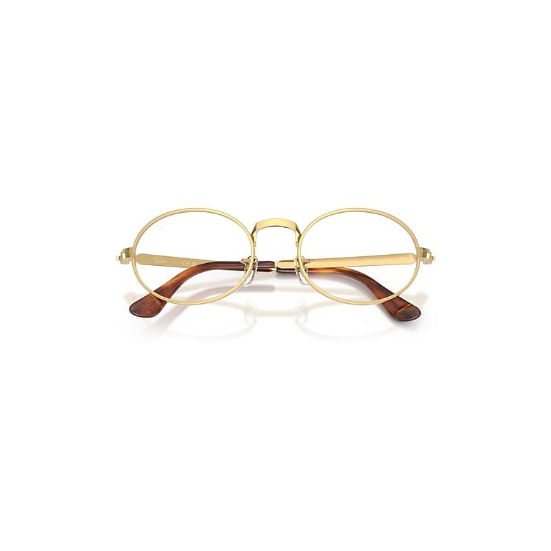 Ray-Ban Rb3931v Optics By A$ap Rocky Eyeglasses Arista Gold Frame Clear Lenses Polarized by RAY-BAN
