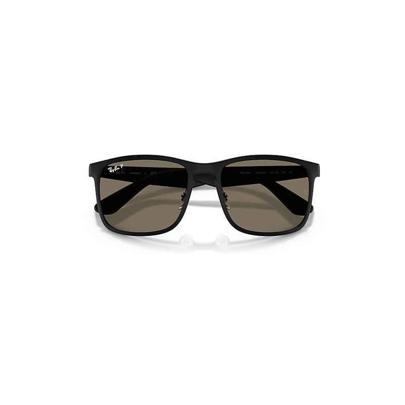 Ray-Ban Rb4264 Polarized+ Lenses Sunglasses Matte Black Frame Grey Lenses Polarized by RAY-BAN