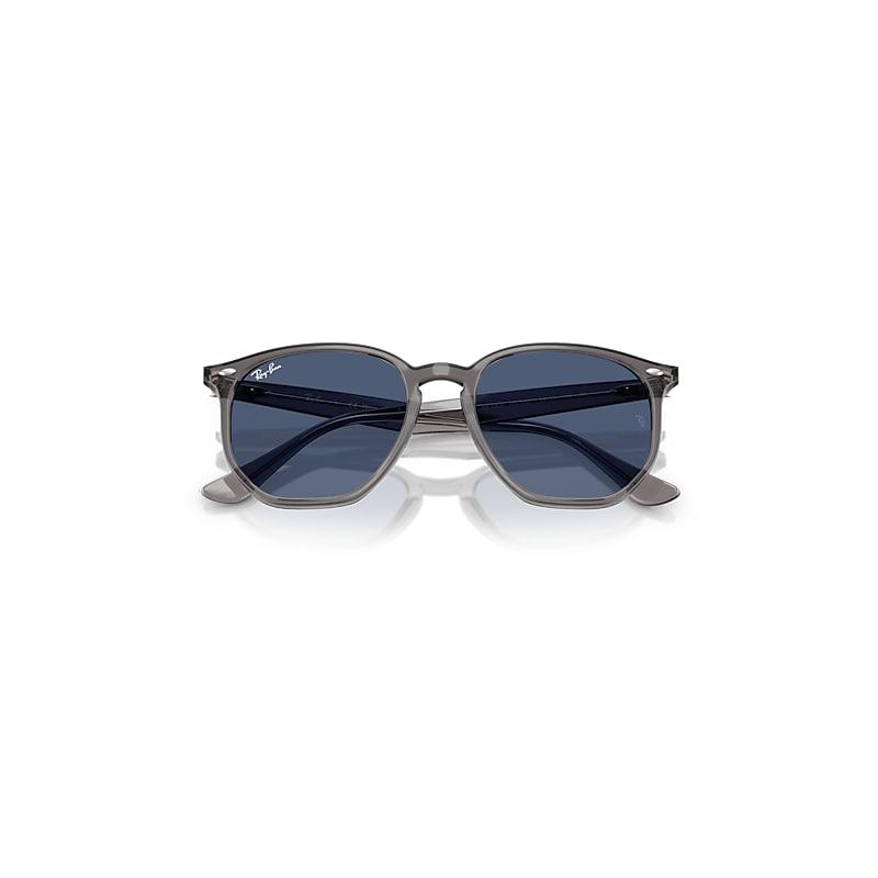 Ray-Ban Rb4306 Sunglasses Opal Grey Frame Blue Lenses by RAY-BAN