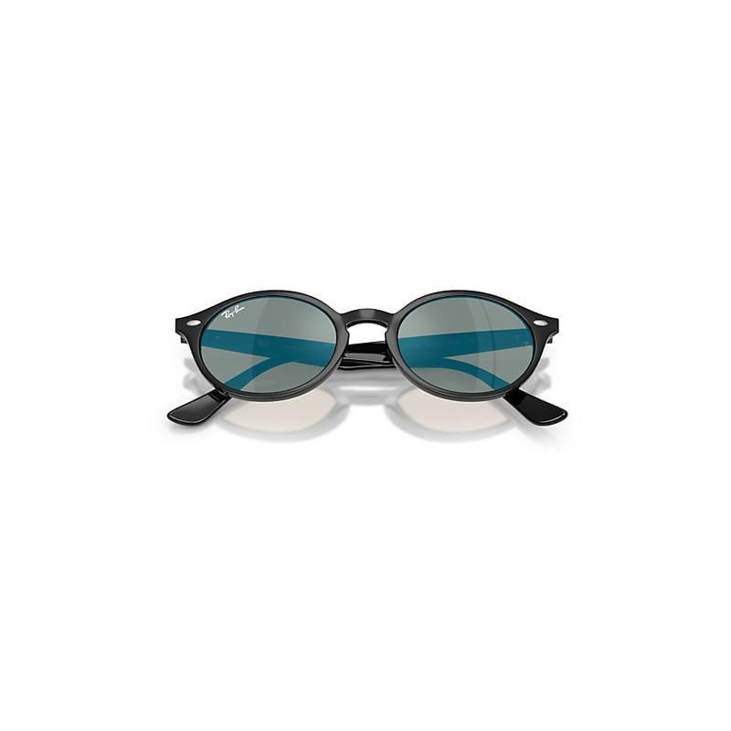 Ray-Ban Rb4315 Sunglasses Black Frame Blue Lenses by RAY-BAN