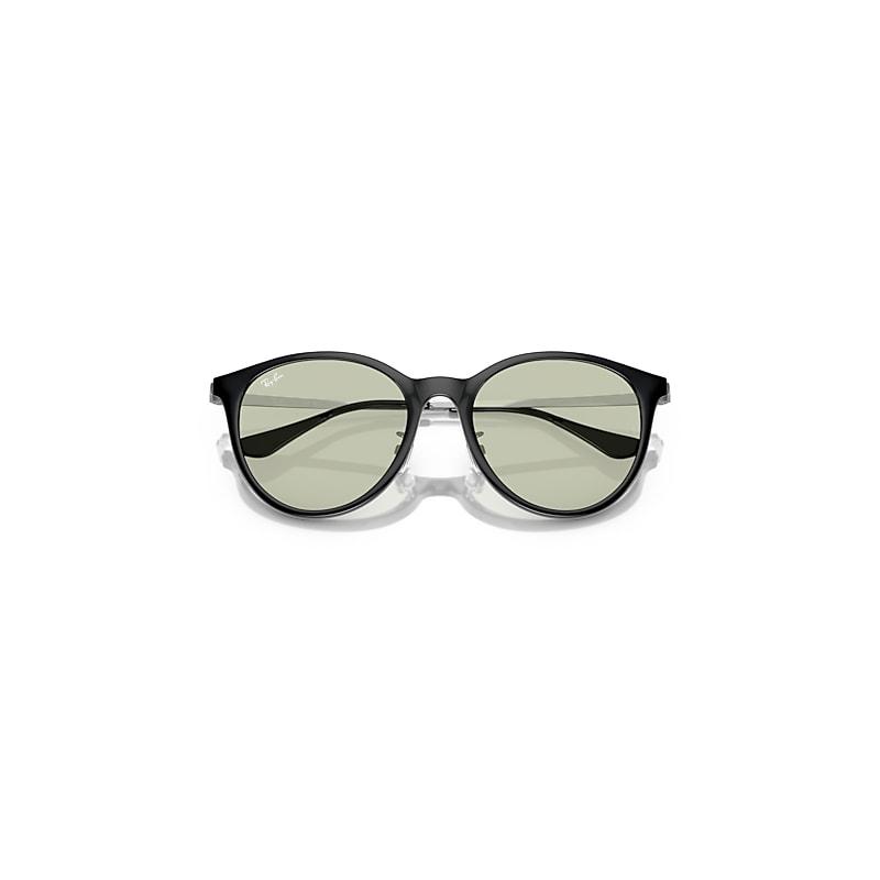 Ray-Ban Rb4334d Sunglasses Black Frame Green Lenses by RAY-BAN