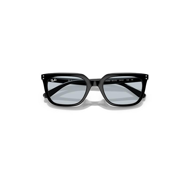 Ray-Ban Rb4339d Sunglasses Black Frame Blue Lenses by RAY-BAN