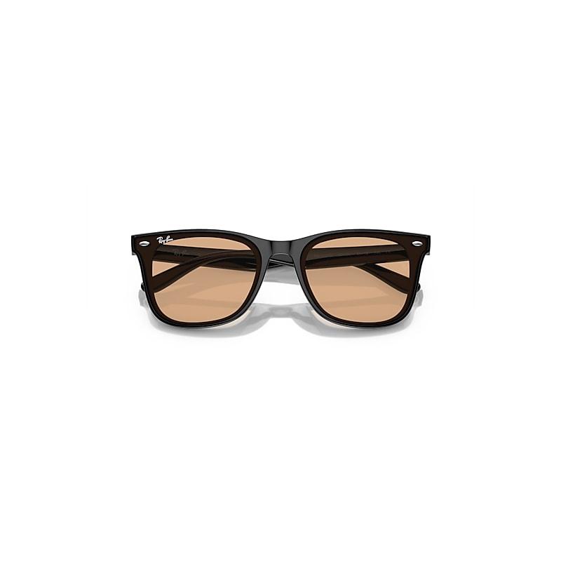 Ray-Ban Rb4391d Sunglasses Black Frame Brown Lenses by RAY-BAN