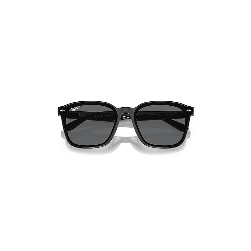 Ray-Ban Rb4392d Sunglasses Black Frame Grey Lenses Polarized by RAY-BAN