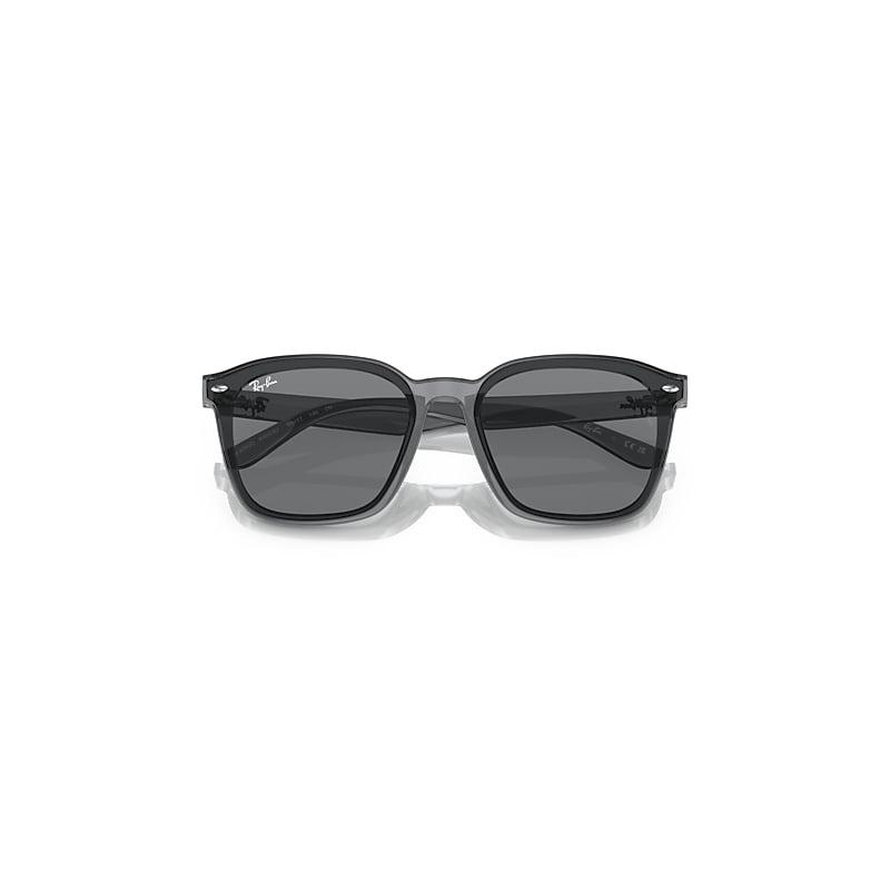 Ray-Ban Rb4392d Sunglasses Transparent Grey Frame Grey Lenses by RAY-BAN