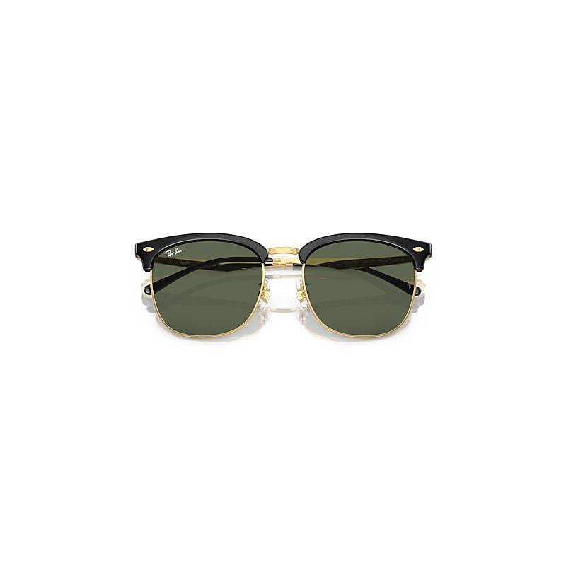 Ray-Ban Rb4418d Sunglasses Gold Frame Green Lenses by RAY-BAN
