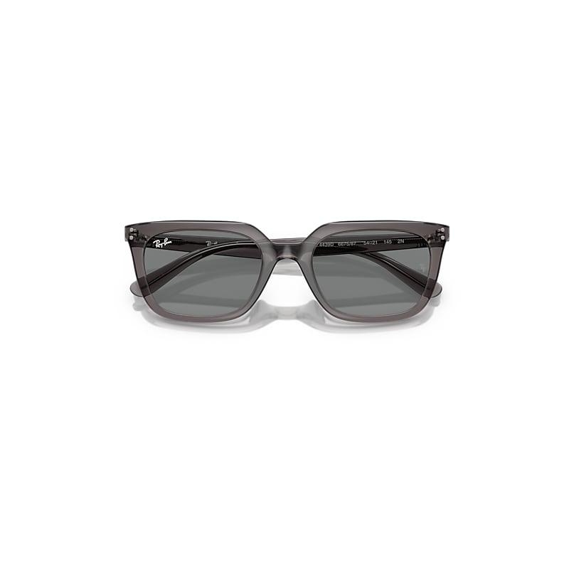 Ray-Ban Rb4439d Sunglasses Transparent Grey Frame Grey Lenses by RAY-BAN