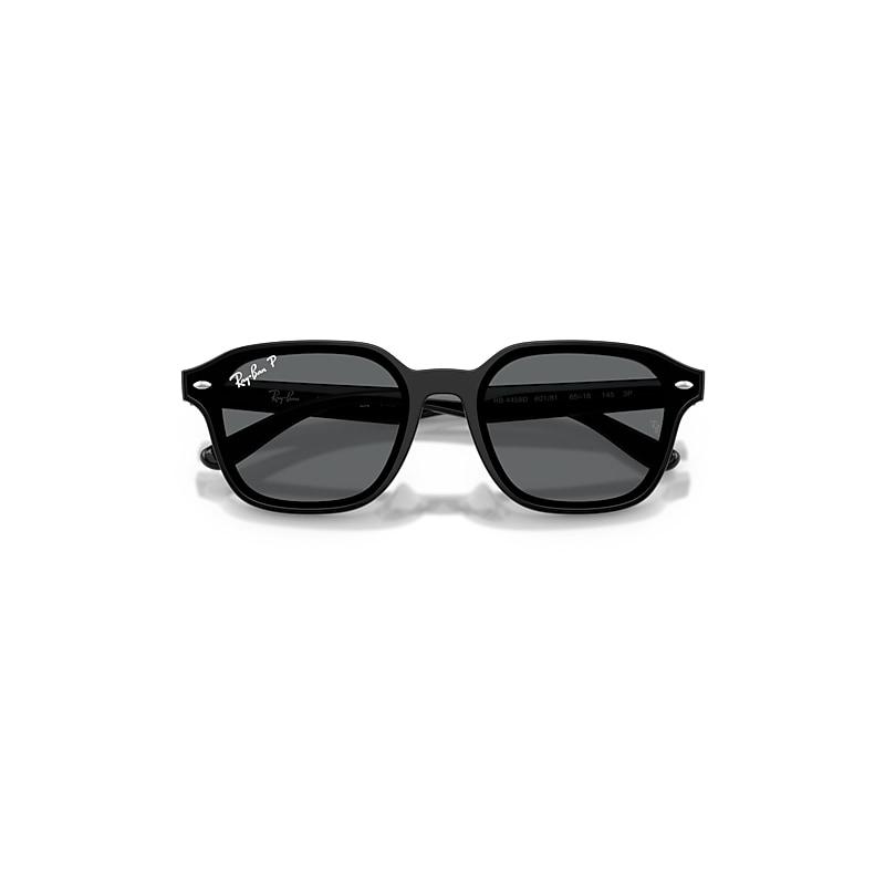 Ray-Ban Rb4458d Sunglasses Black Frame Grey Lenses Polarized by RAY-BAN