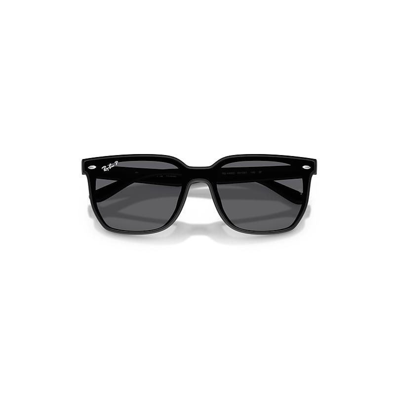 Ray-Ban Rb4466d Sunglasses Matte Black Frame Grey Lenses Polarized by RAY-BAN