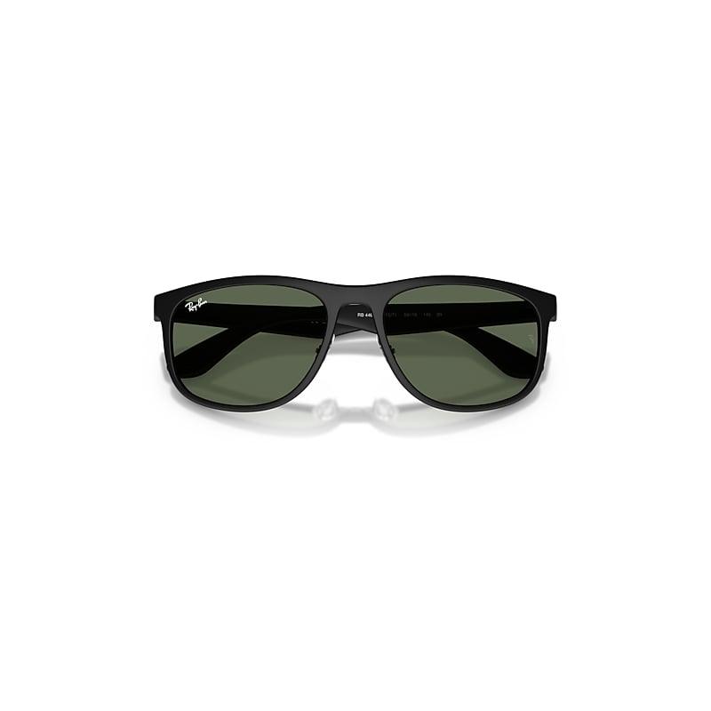 Ray-Ban Rb4468 Liteforce Sunglasses Sand Black Frame Green Lenses by RAY-BAN
