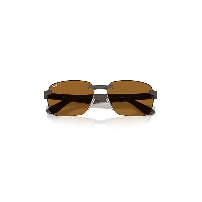 Ray-Ban Rb4470 Polarized Lenses Sunglasses Sand Brown Frame Brown Lenses Polarized by RAY-BAN