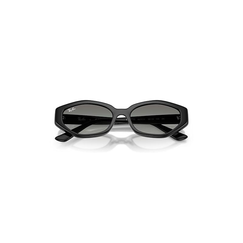 Ray-Ban Rb4473d Sunglasses Black Frame Grey Lenses by RAY-BAN