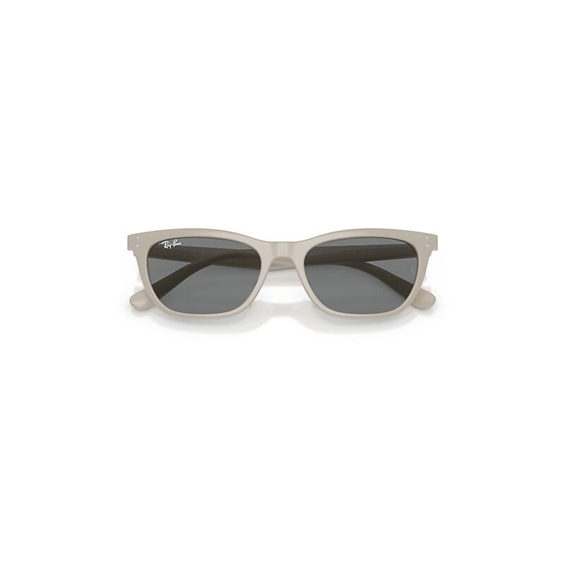Ray-Ban Rb4474d Sunglasses Beige Frame Grey Lenses by RAY-BAN
