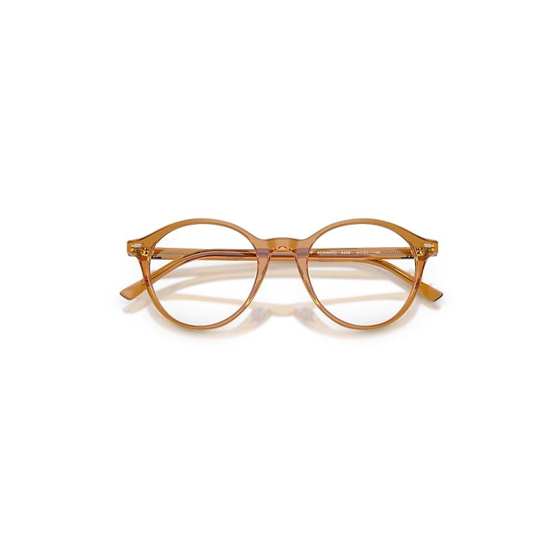 Ray-Ban Rb5430 Optics Eyeglasses Beige Frame Clear Lenses Polarized by RAY-BAN