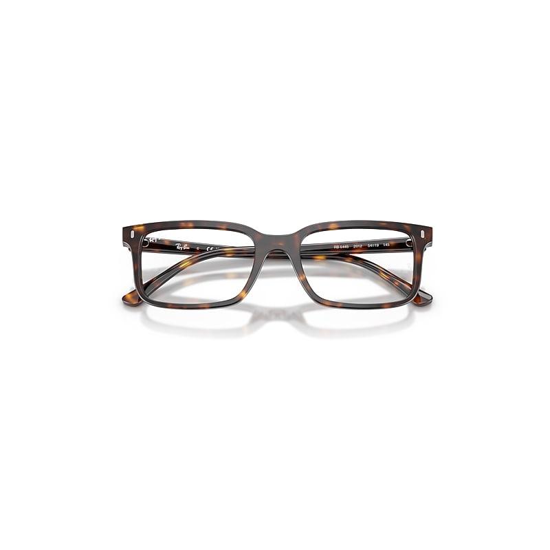Ray-Ban Rb5445 Optics Eyeglasses Havana Frame Clear Lenses Polarized by RAY-BAN