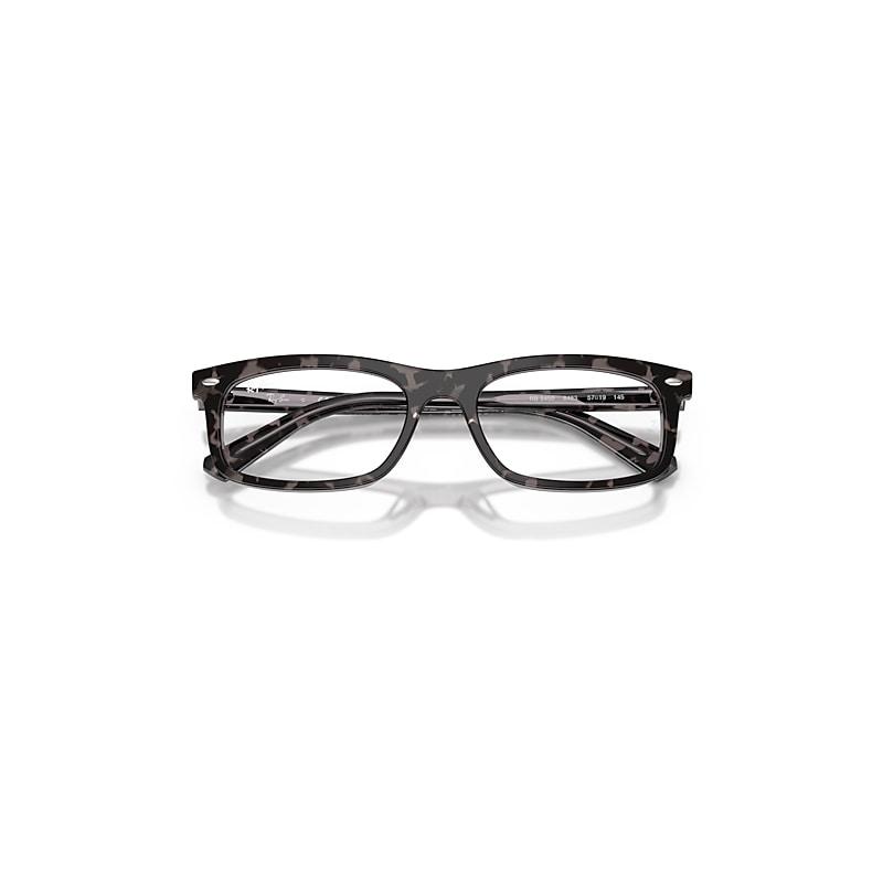 Ray-Ban Rb5450 Optics Eyeglasses Havana Grey Frame Clear Lenses Polarized by RAY-BAN