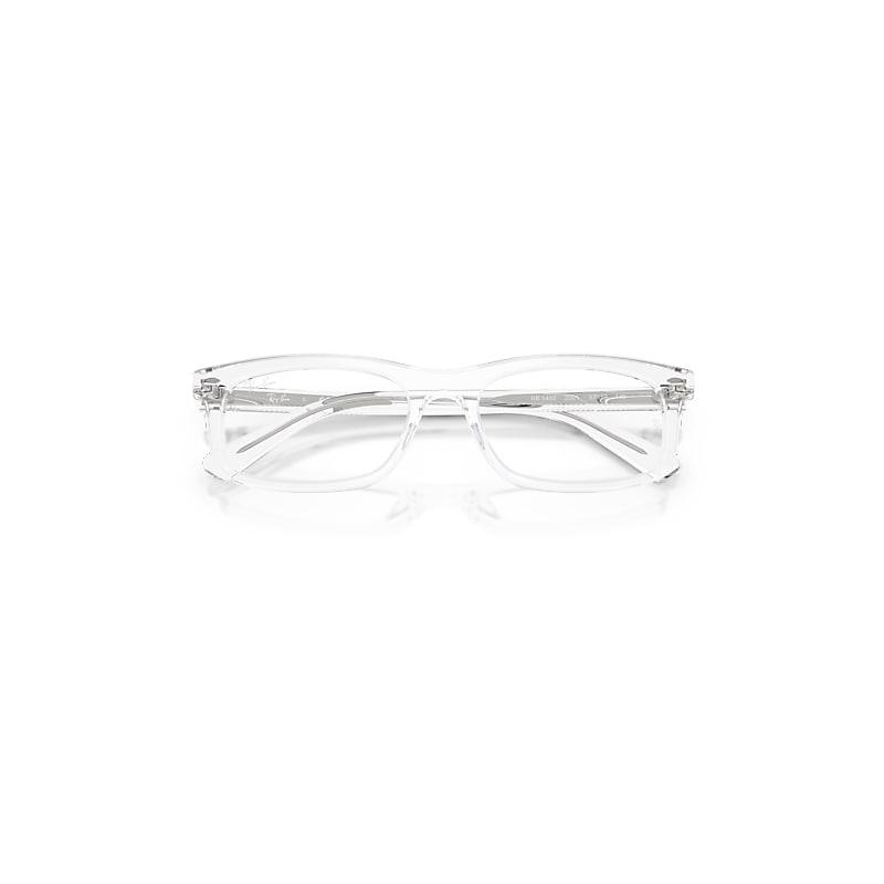 Ray-Ban Rb5450 Optics Eyeglasses Transparent Frame Clear Lenses Polarized by RAY-BAN