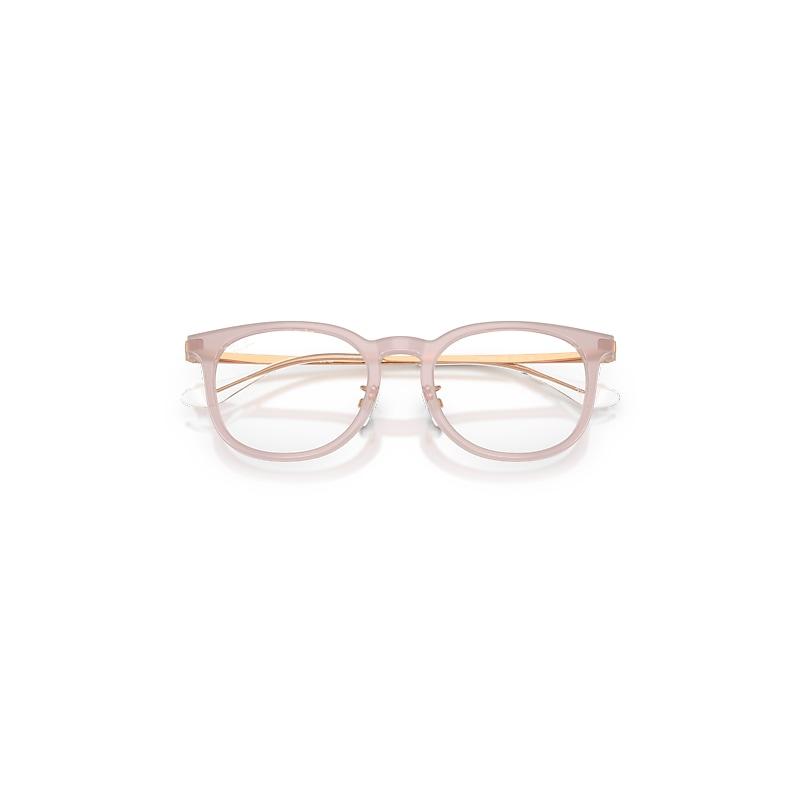 Ray-Ban Rb5453d Optics Eyeglasses Rose Gold Frame Clear Lenses Polarized by RAY-BAN