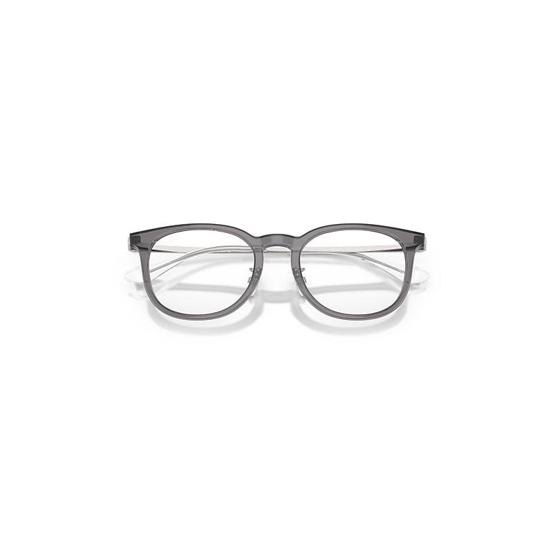 Ray-Ban Rb5453d Optics Eyeglasses Silver Frame Clear Lenses Polarized by RAY-BAN