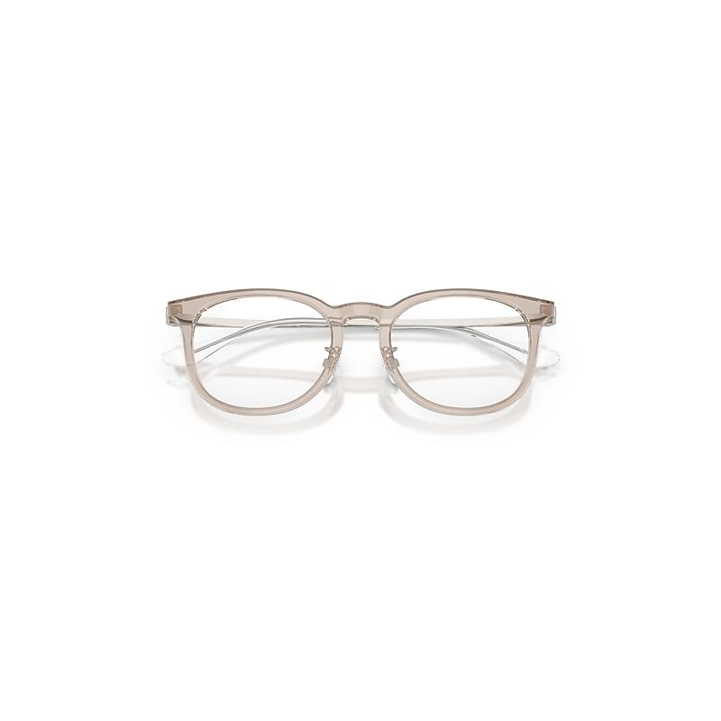 Ray-Ban Rb5453d Optics Eyeglasses Silver Frame Clear Lenses Polarized by RAY-BAN