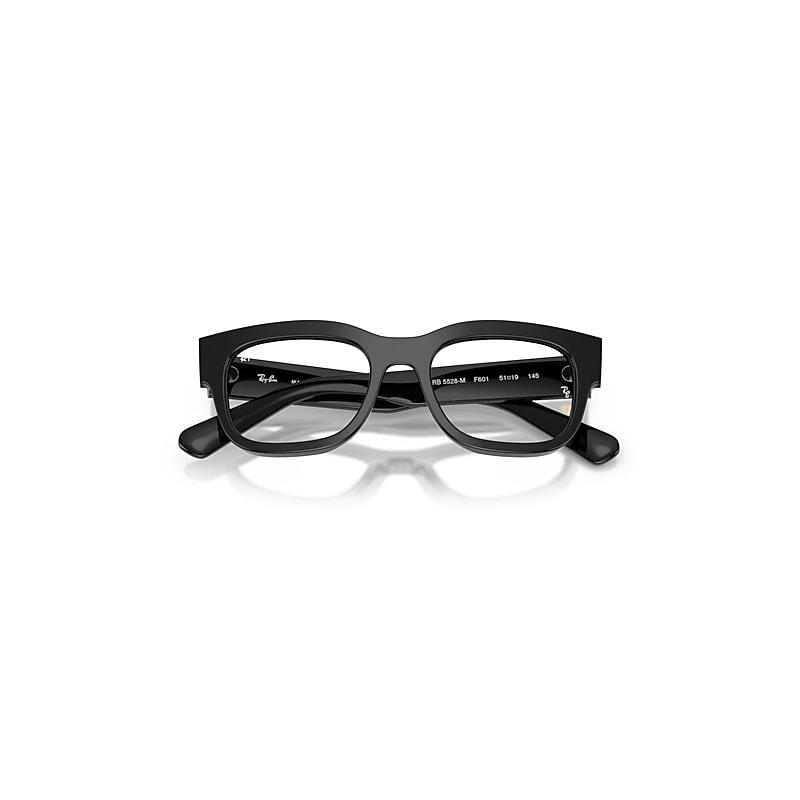 Ray-Ban Rb5528m Optics Scuderia Ferrari Collection Eyeglasses Black Frame Clear Lenses Polarized by RAY-BAN