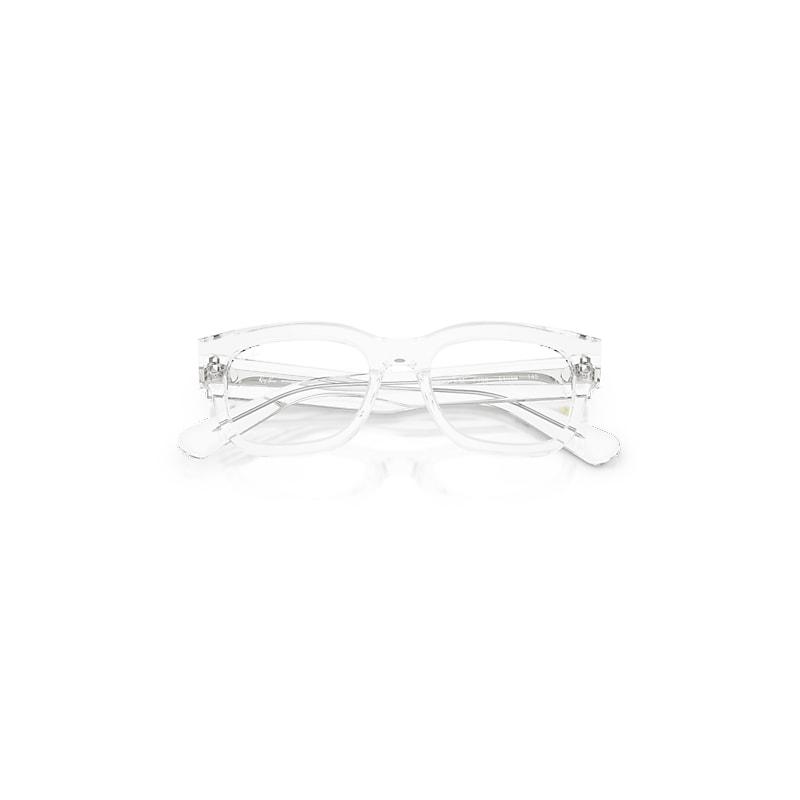 Ray-Ban Rb5528m Optics Scuderia Ferrari Collection Eyeglasses Transparent Frame Clear Lenses Polarized by RAY-BAN
