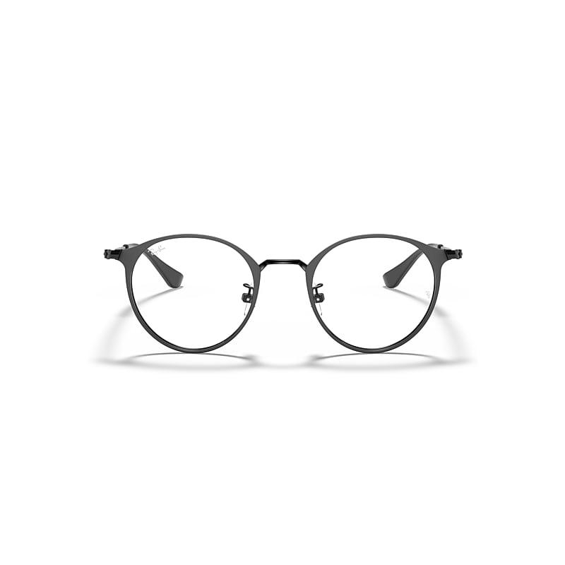 Ray-Ban Rb6378 Optics Eyeglasses Black Frame Clear Lenses by RAY-BAN