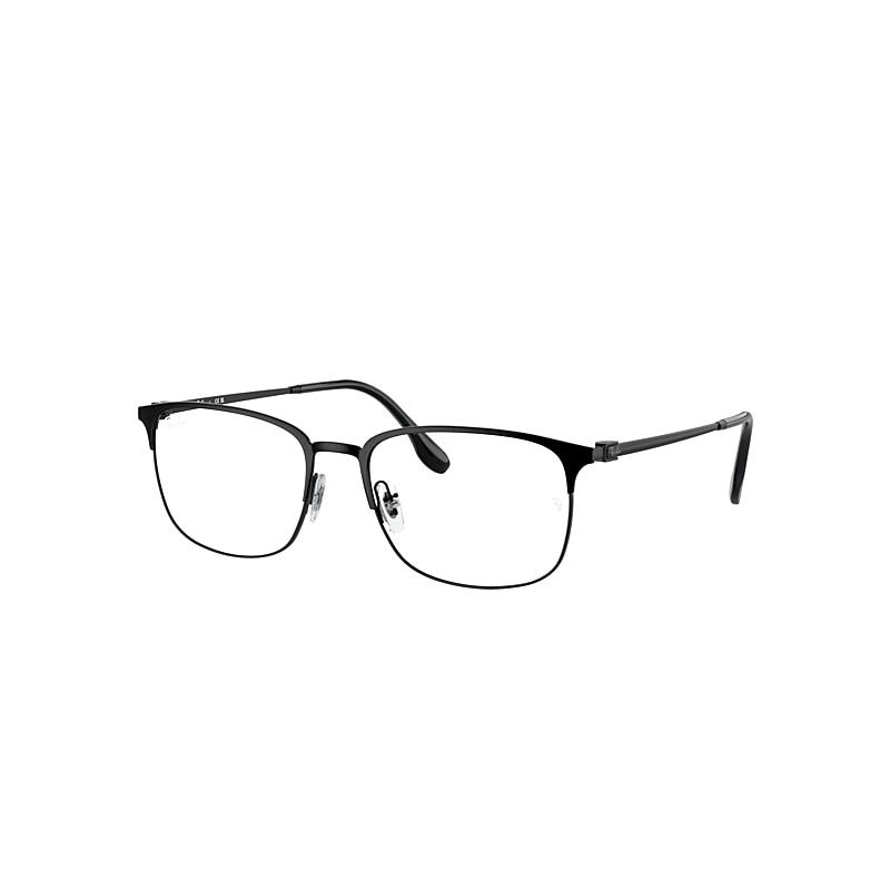 Ray-Ban Rb6494 Optics Eyeglasses Black Frame Clear Lenses Polarized by RAY-BAN
