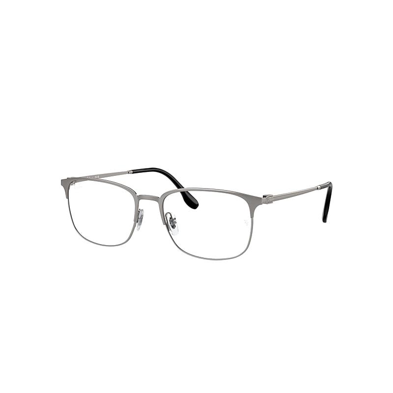 Ray-Ban Rb6494 Optics Eyeglasses Gunmetal Frame Clear Lenses Polarized by RAY-BAN