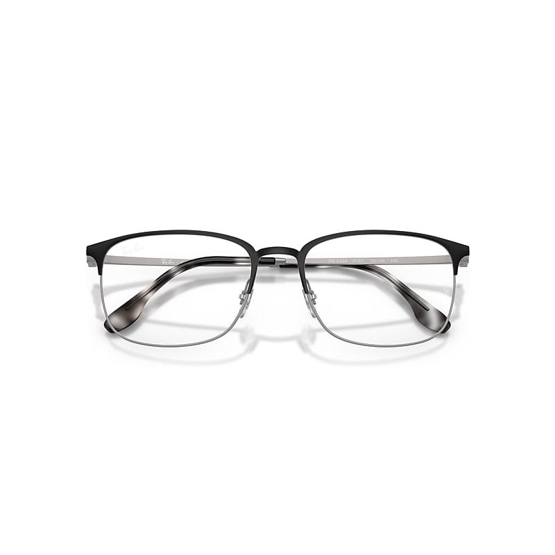 Ray-Ban Rb6494 Optics Eyeglasses Matte Gunmetal Frame Clear Lenses Polarized by RAY-BAN