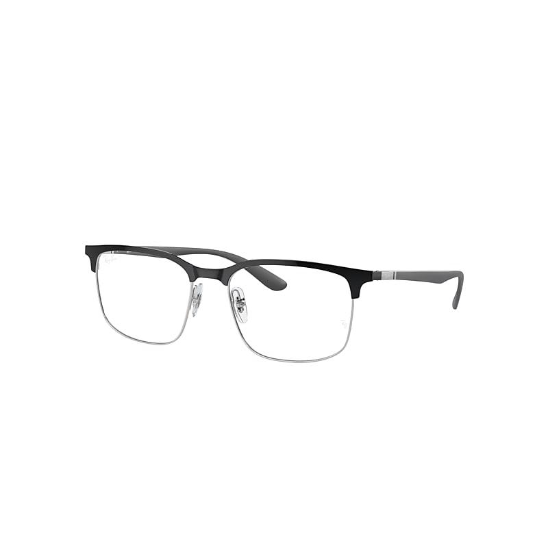 Ray-Ban Rb6518 Optics Eyeglasses Sand Grey Frame Clear Lenses Polarized by RAY-BAN