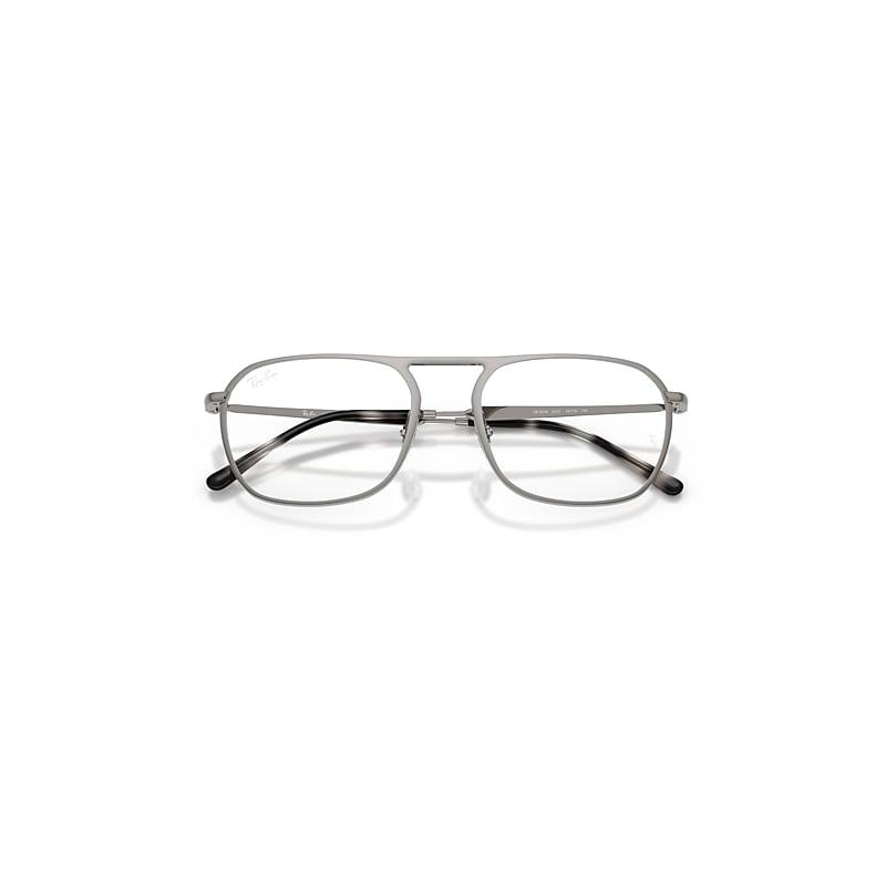 Ray-Ban Rb6548 Optics Eyeglasses Gunmetal Frame Clear Lenses Polarized by RAY-BAN