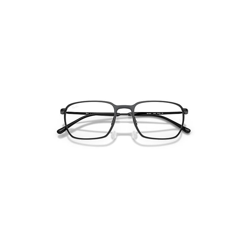 Ray-Ban Rb6549 Optics Eyeglasses Black Frame Clear Lenses Polarized by RAY-BAN