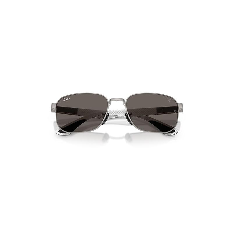 Ray-Ban Rb8329m Scuderia Ferarri Collection Sunglasses Gunmetal Frame Grey Lenses by RAY-BAN