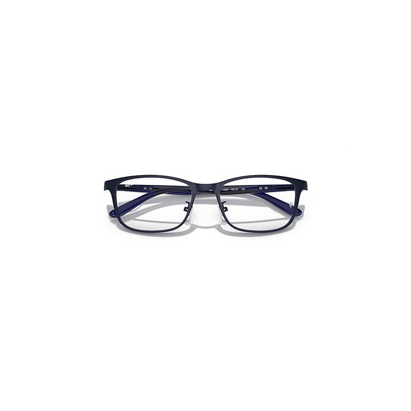 Ray-Ban Rb8773d Optics Eyeglasses Dark Blue Frame Demo Lens Lenses Polarized by RAY-BAN