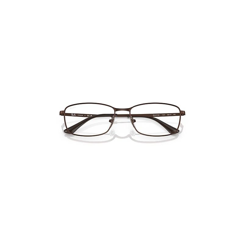 Ray-Ban Rb8775 Optics Eyeglasses Brown Frame Demo Lens Lenses Polarized by RAY-BAN Ray-Ban Rb8775 Optics Eyeglasses Brown Frame Demo Lens Lenses Polarized by RAY-BAN