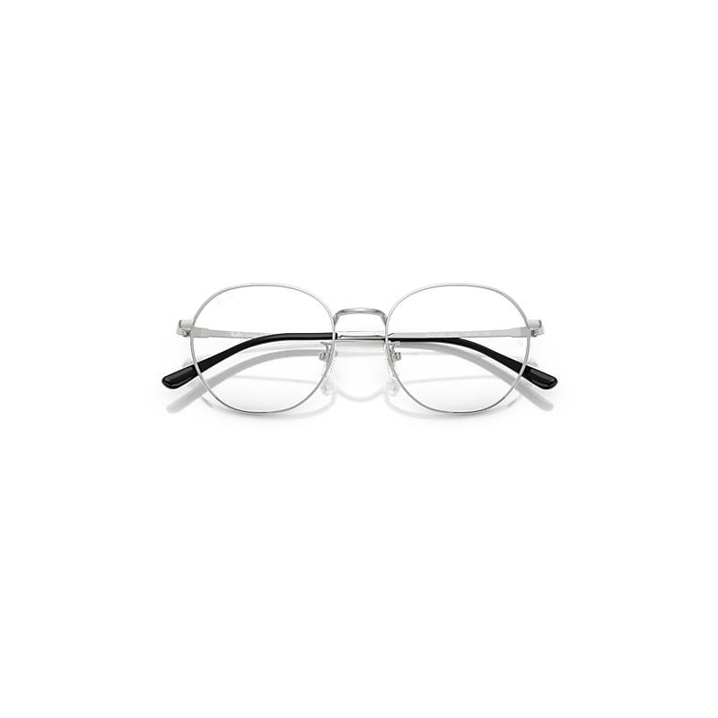 Ray-Ban Rb8778d Titanium Optics Eyeglasses Silver Frame Clear Lenses Polarized by RAY-BAN
