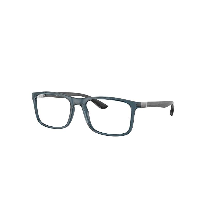 Ray-Ban Rb8908 Optics Eyeglasses Black Frame Clear Lenses Polarized by RAY-BAN