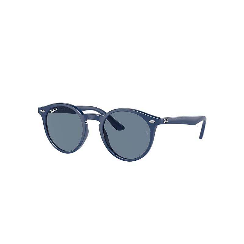 Ray-Ban Rb9064s Kids Sunglasses Blue Frame Blue Lenses Polarized by RAY-BAN