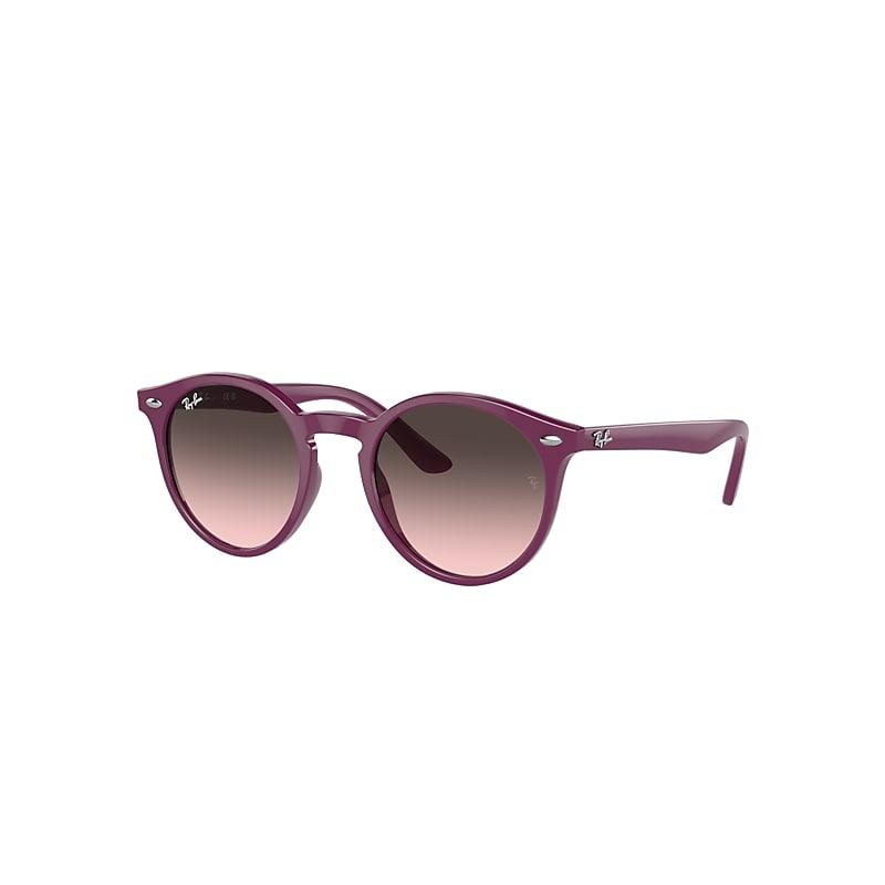 Ray-Ban Rb9064s Kids Sunglasses Cherry Frame Pink Lenses by RAY-BAN