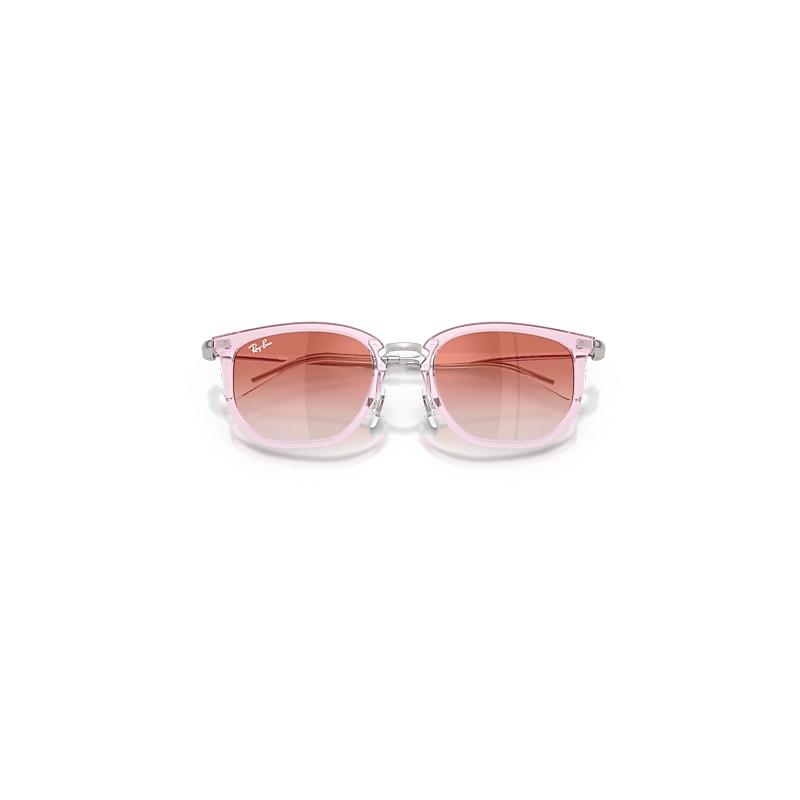 Ray-Ban Rb9085s Kids Sunglasses Silver Frame Red Lenses by RAY-BAN